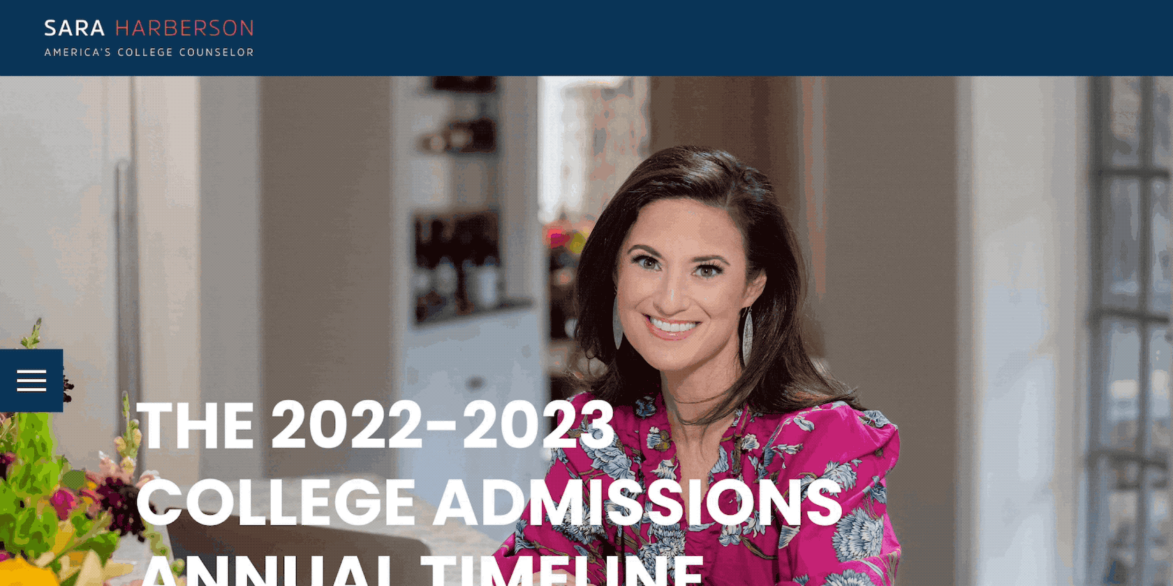 College Admissions Annual Timeline 