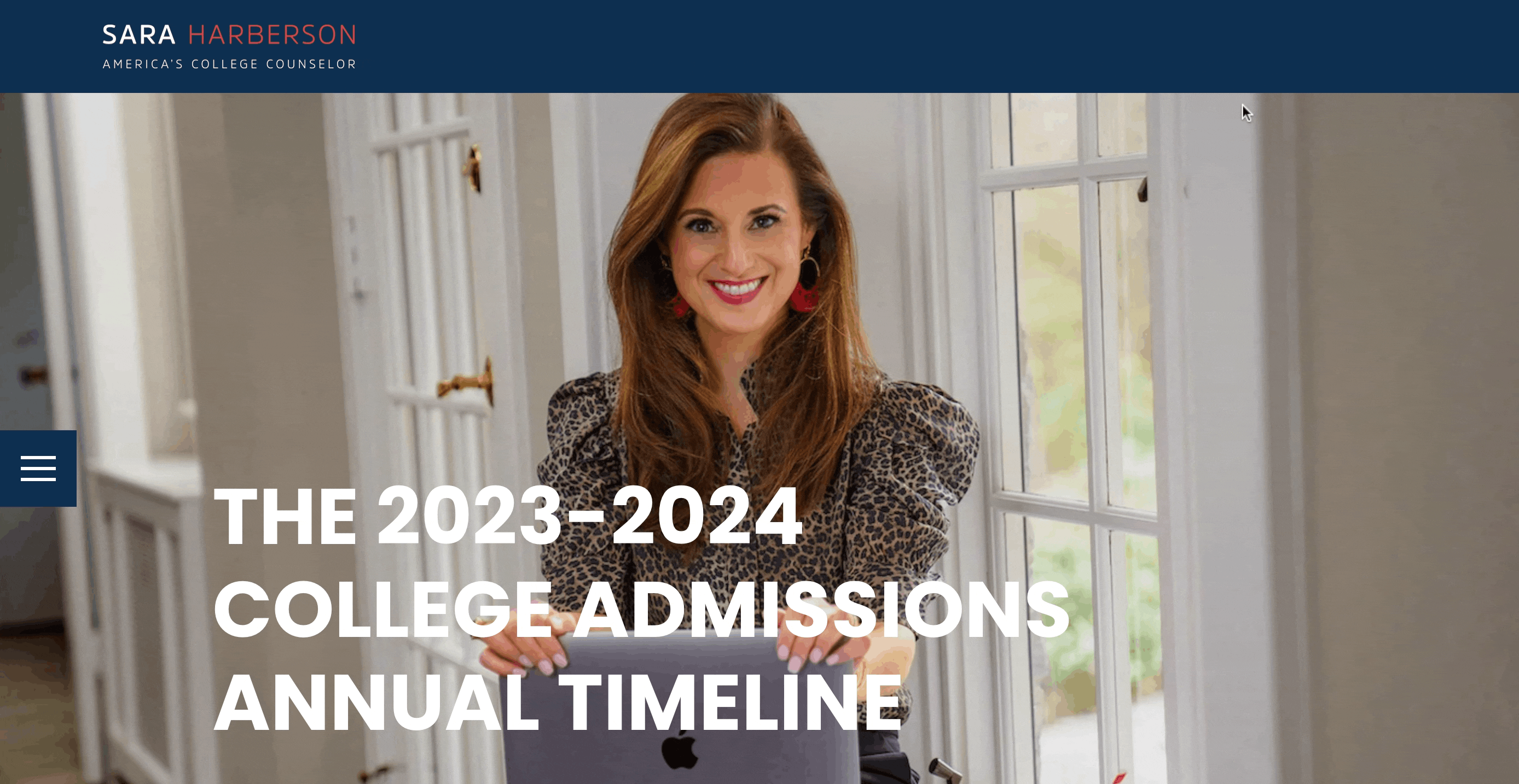 College Admissions Annual Timeline